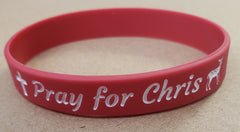 #OutoftheValley Pray for Chris Silicone Wristband