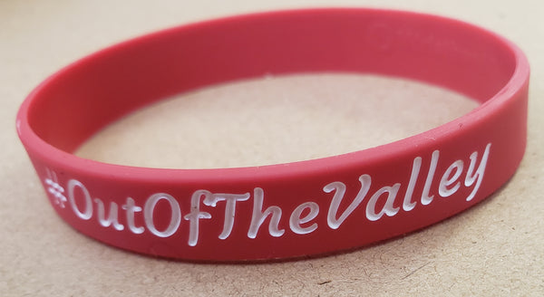 #OutoftheValley Pray for Chris Silicone Wristband