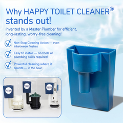 Happy Toilet Cleaner™ Device