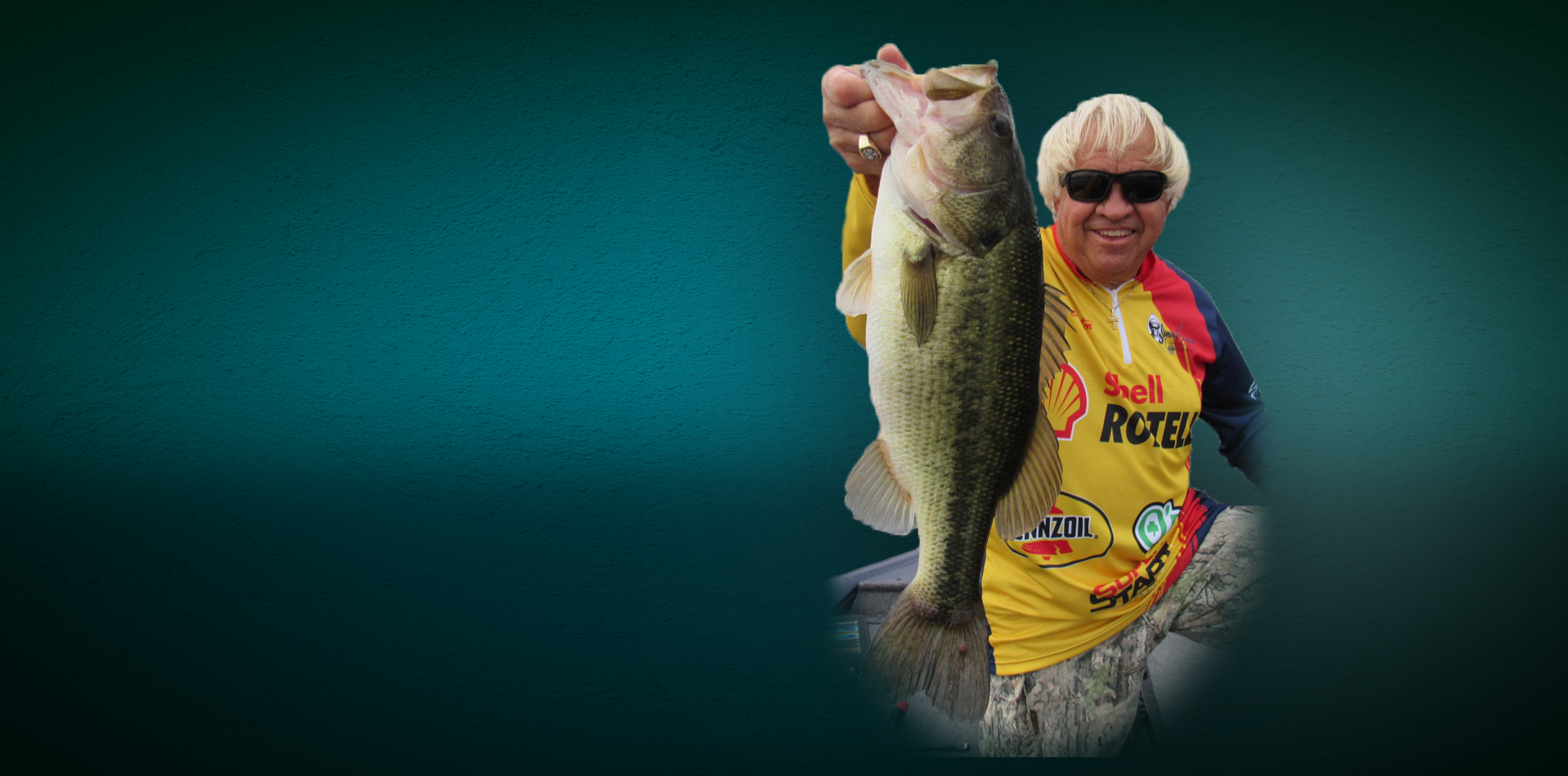 2013 FLW Jimmy Houston Signed Bass Fishing Promotional Card