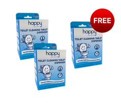 Buy 2 Happy Toilet Cleaners, Get 1 FREE
