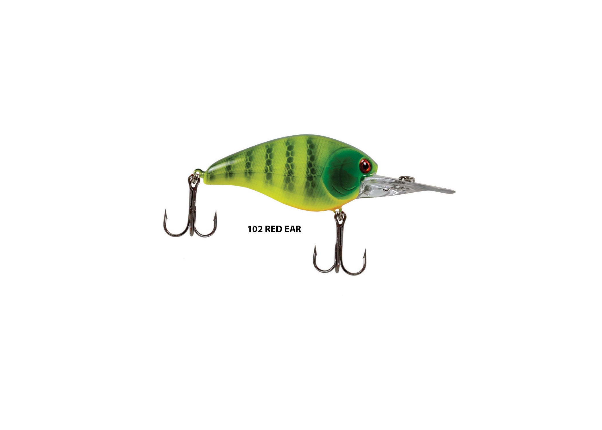 Custom Painted Lures 2.5 Green and Orange Crawfish Crankbait, Fishing  Lures, Bass Lures. Lures. 