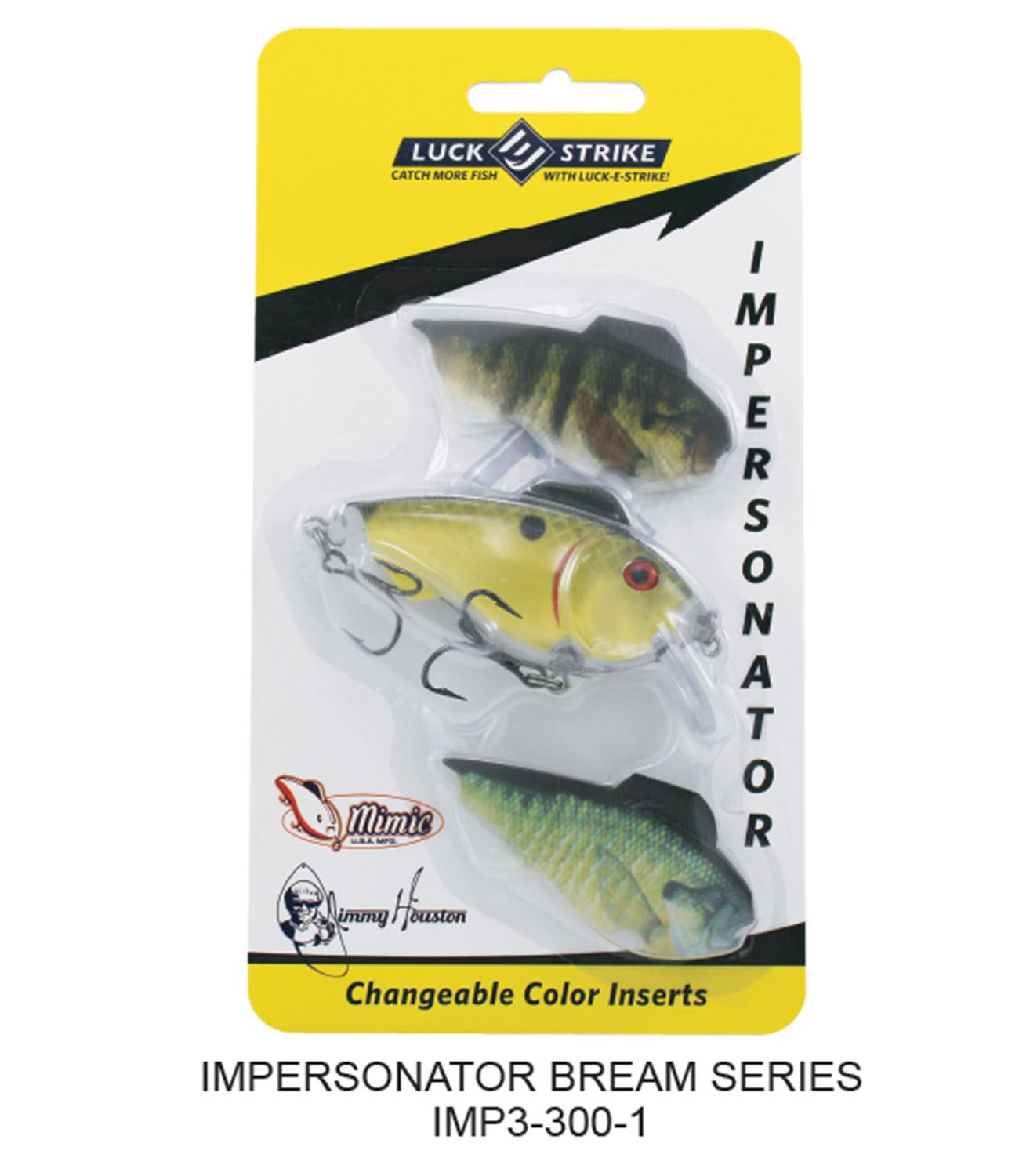 IMPERSONATOR BAIT FISH SERIES PACKS (with 3 inserts) – Jimmy