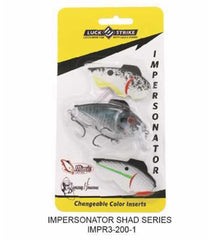 IMPERSONATOR BAIT FISH SERIES PACKS (with 3 inserts)
